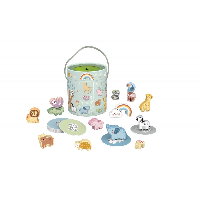 WOOPIE GREEN Mysterieus grabbelton voor kinderen – Voel en puzzel