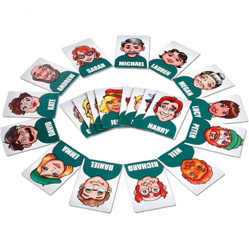 WOOPIE Wie is het spel - Raad de persoon van je tegenstander