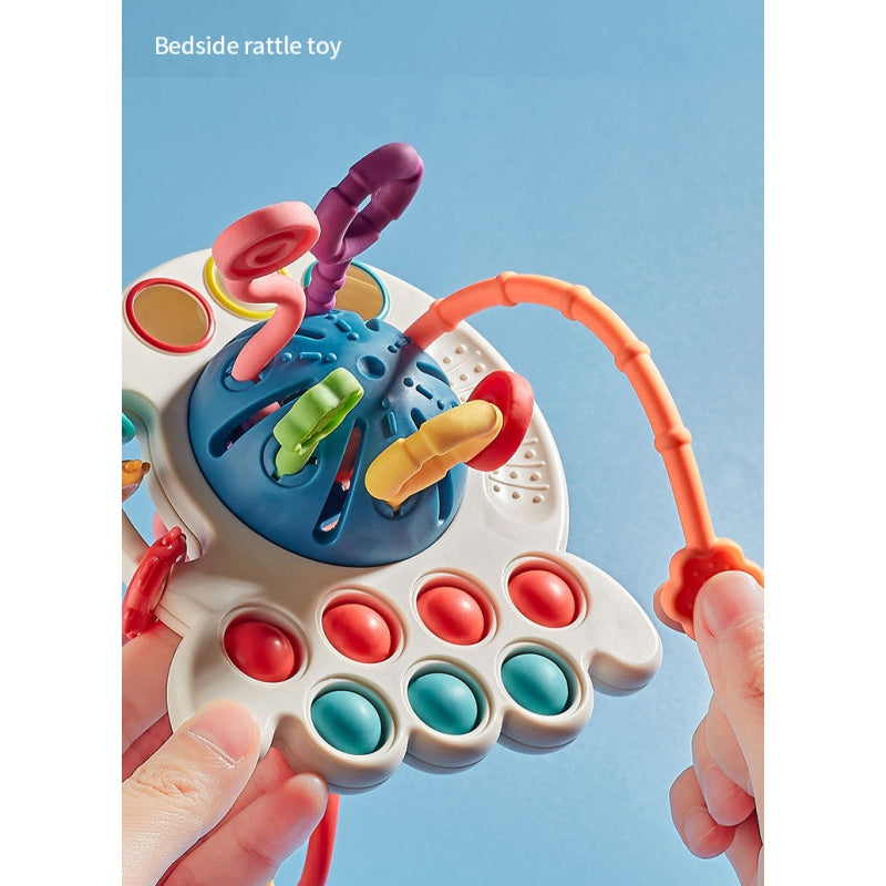 WOOPIE BABY Bijtring en Sensorisch Speelgoed - Multifunctionele Bijtring 0+ - Montessori speelgoed