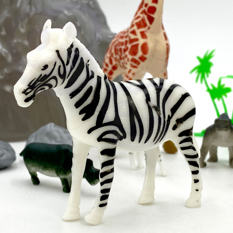 WOOPIE speelgoed Safari Dierenfiguren 34 stuks