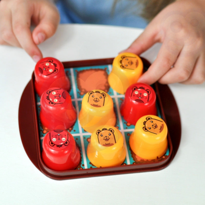 WOOPIE IQ Educatief Patroon spel - Strategie Spel - 2-in-1 leg spel