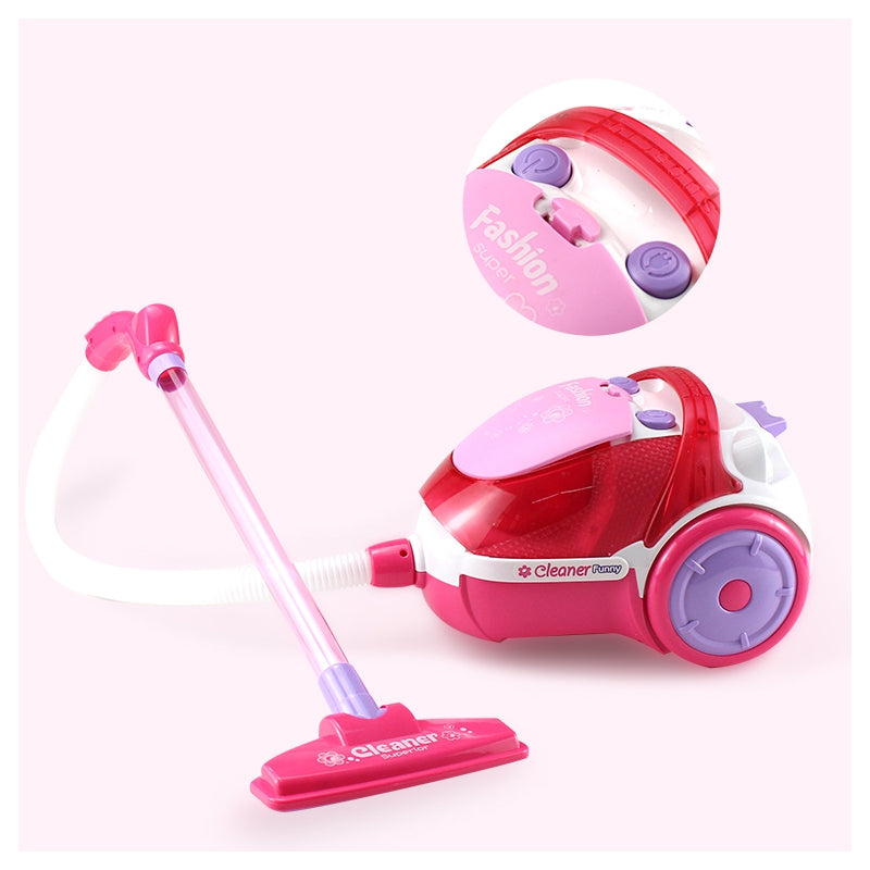 WOOPIE Speelgoed Stofzuiger voor Kinderen met Zuigfunctie - Roze