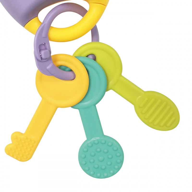 WOOPIE BABY Interactieve Autosleutels met Afstandsbediening – 2-in-1 Bijtspeeltje