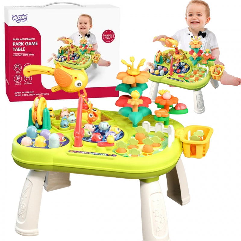 WOOPIE Interactieve Educatieve 8-in-1  speel Multitafel voor Baby's en Peuters