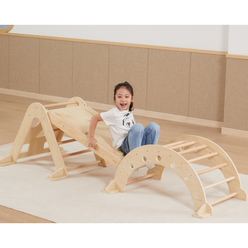 VIGA Houten Schommel, trap, Wipplank Montessori