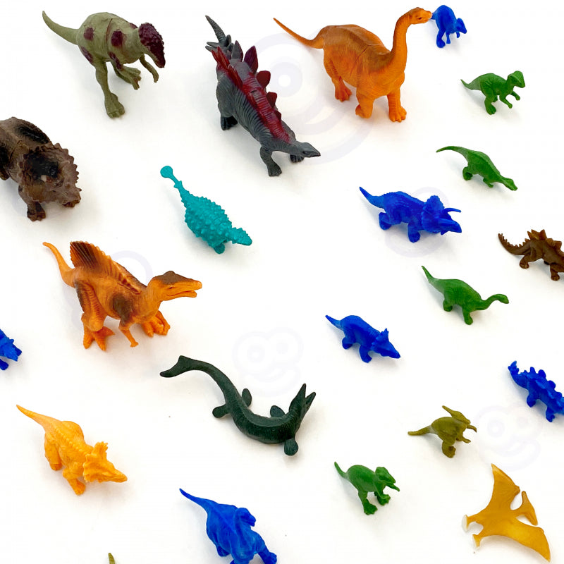 WOOPIE Dinosaurussen Figuren set 34 stuks - Dino speelgoed