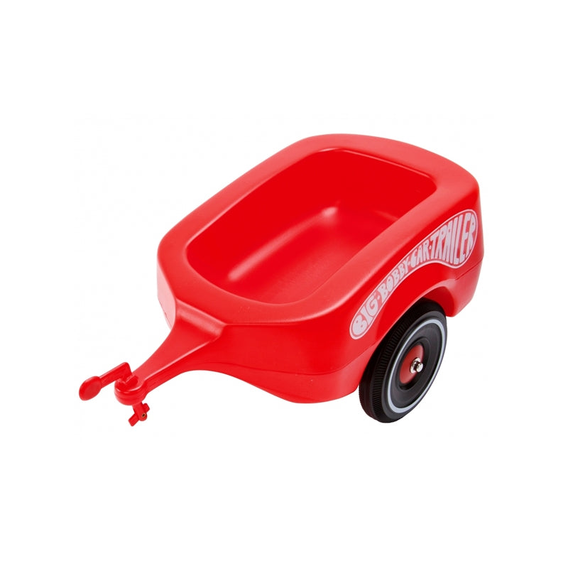 BIG Aanhangwagen voor Bobby Car loopwagen - Rood