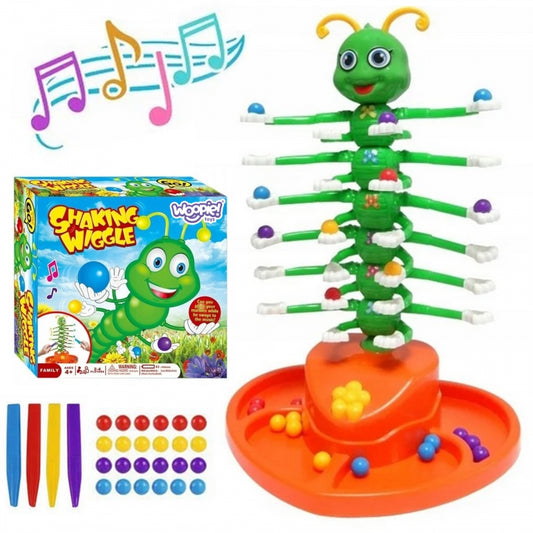 WOOPIE Dansende Duizendpoot bordspel - Behendigheidsspel