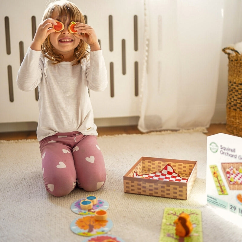 WOOPIE GREEN Houten Eekhoorn Bordspel - FSC gercertificeerd