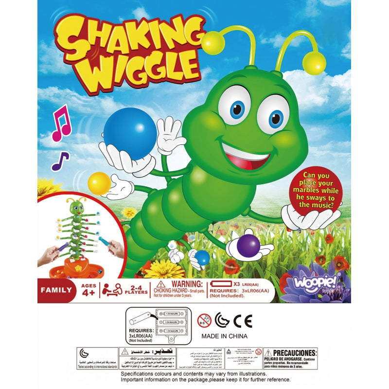 WOOPIE Dansende Duizendpoot bordspel - Behendigheidsspel