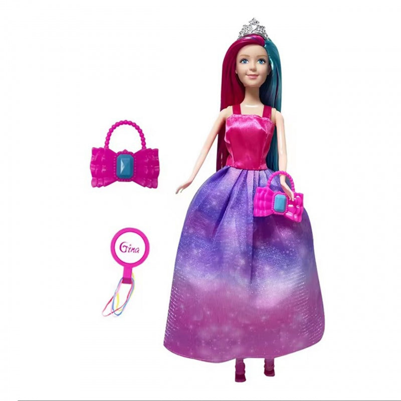 WOOPIE SpeelgoedSet van 4 Magische Prinsessen inclusief Accessoires