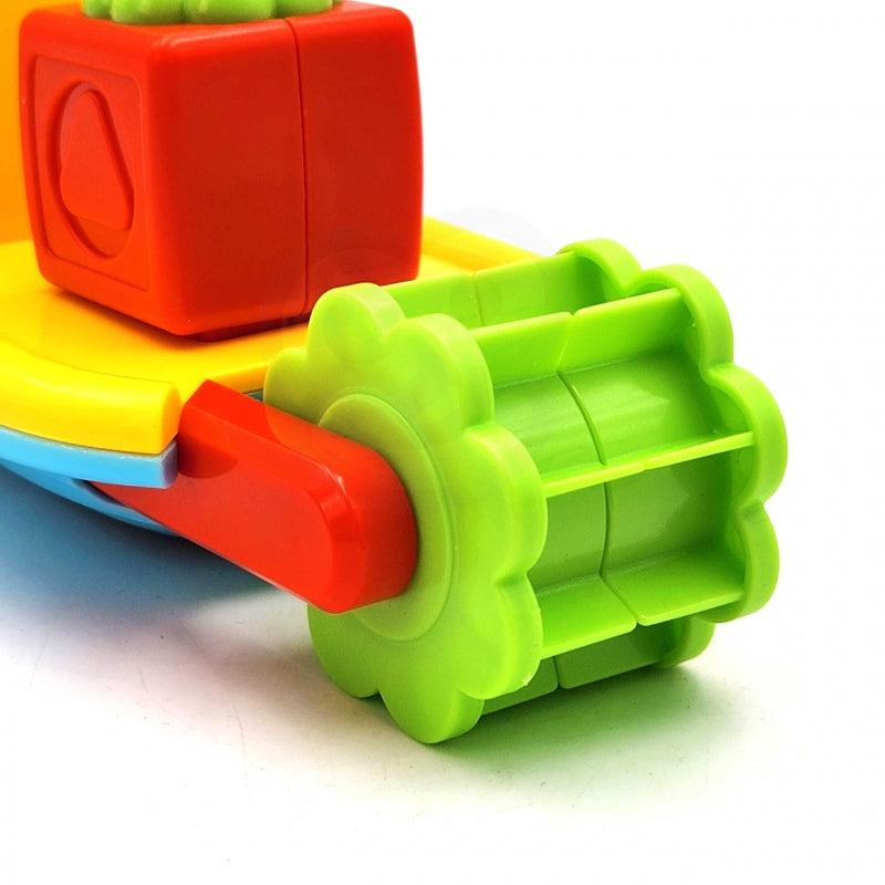 WOOPIE BABY Walvisboot met Overloopbekers WaterSpeelgoed