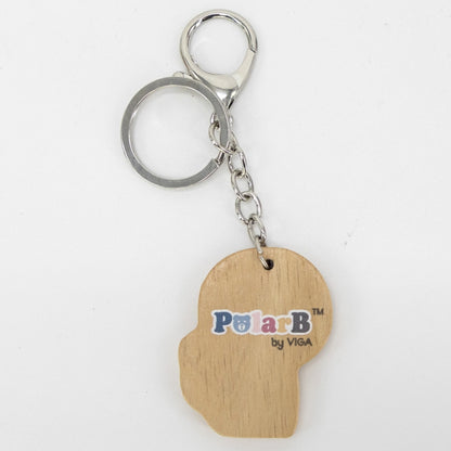 VIGA PolarB Houten Sleutelhanger Leeuw