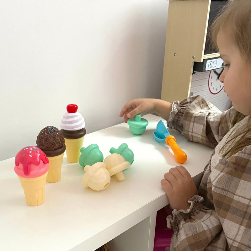WOOPIE Speelgoed IJsmaker, IJssalon Puzzel 15 stuks