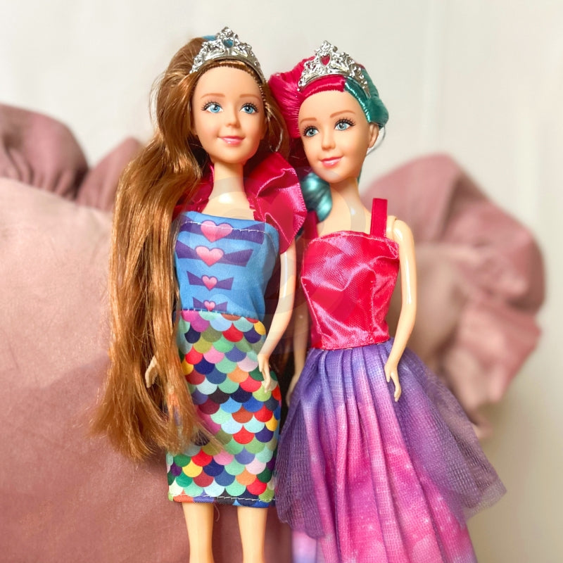 WOOPIE SpeelgoedSet van 4 Magische Prinsessen inclusief Accessoires