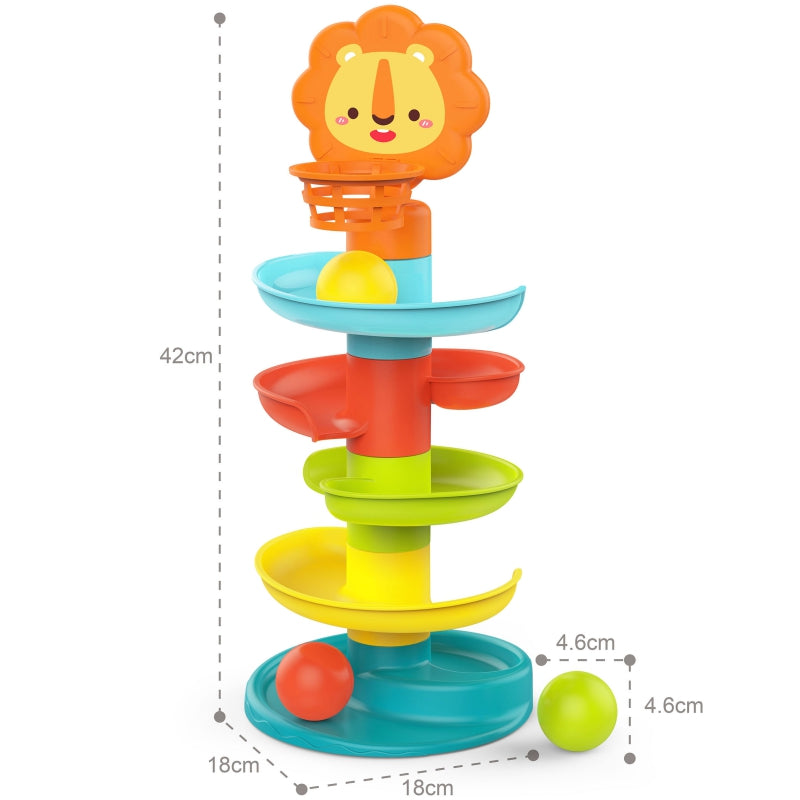 WOOPIE BABY Kogeltoren – Baby Spiraaltoren - Kogelbaan met Ballen