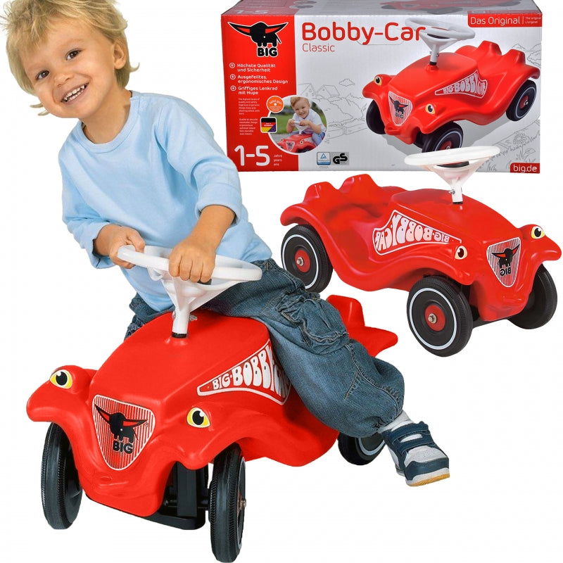 BIG Duwwagen, Loopwagen Bobby Car Classic Rood