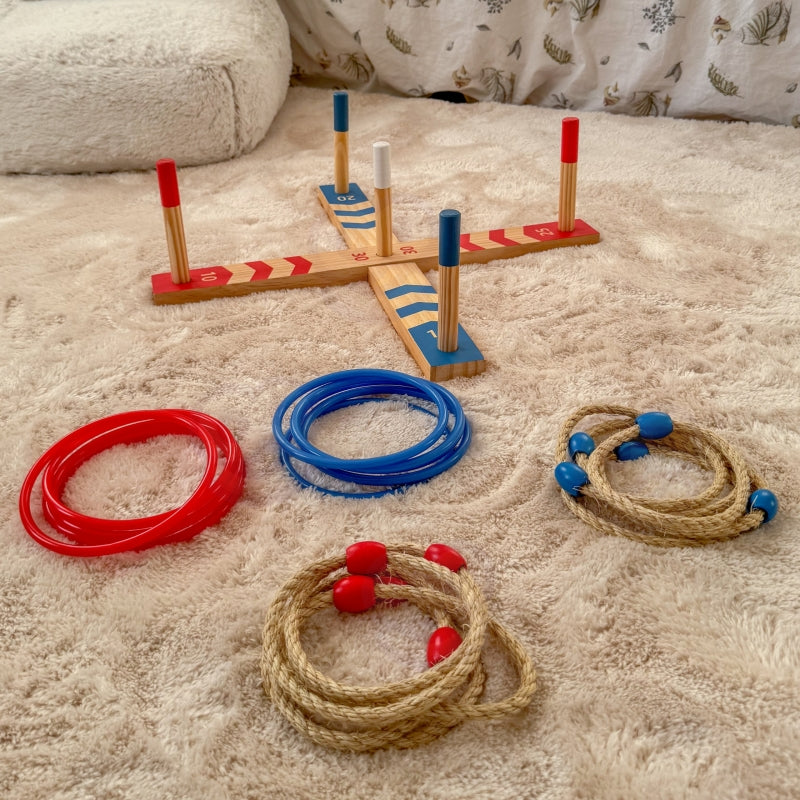 TOOKY TOY Houten Ring werpen spel