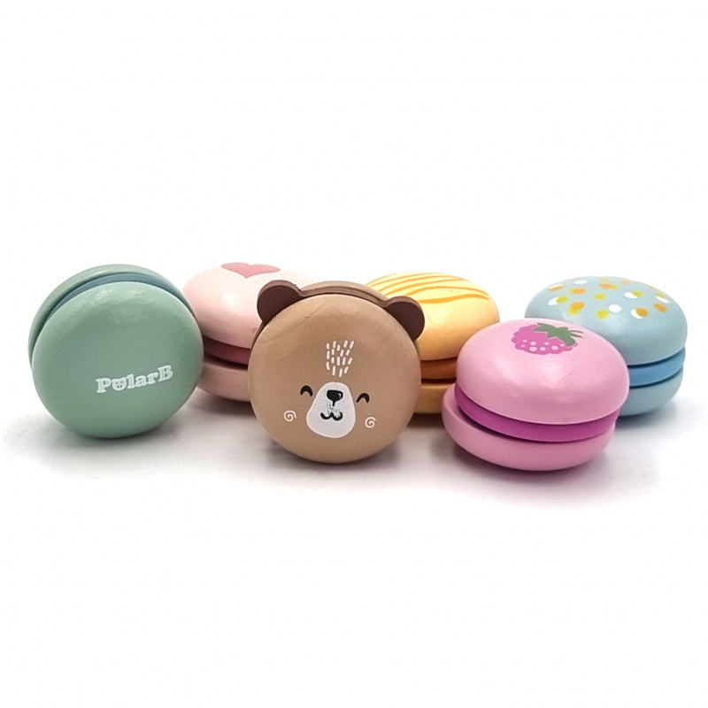 VIGA PolarB Houten Speelgoed Koekjes, Macarons, Bakkerij