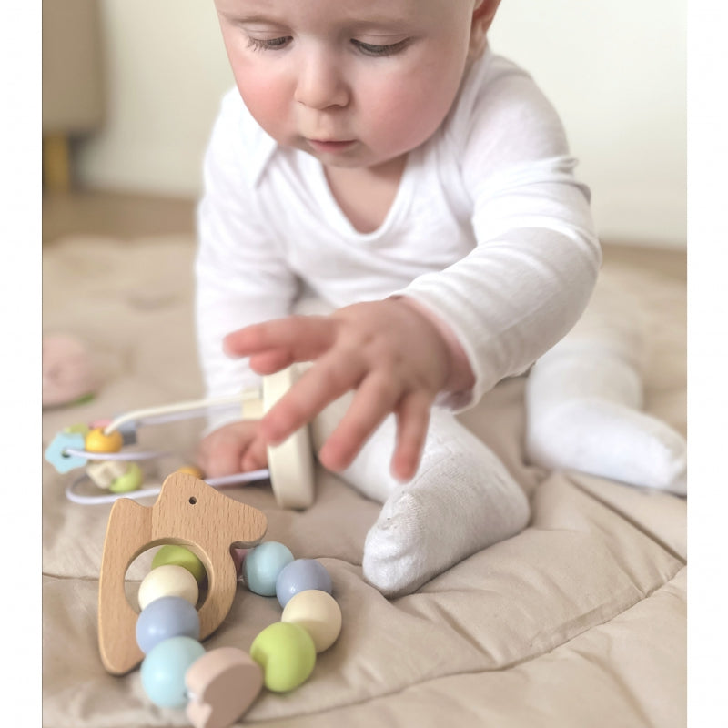 CLASSIC WORLD Pastel Speelset voor Baby's Box-  Eerste Speelgoed vanaf de Geboorte