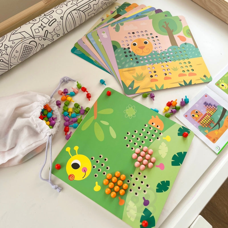 TOOKY TOY Puzzel met Prikpennen en Stekkers
