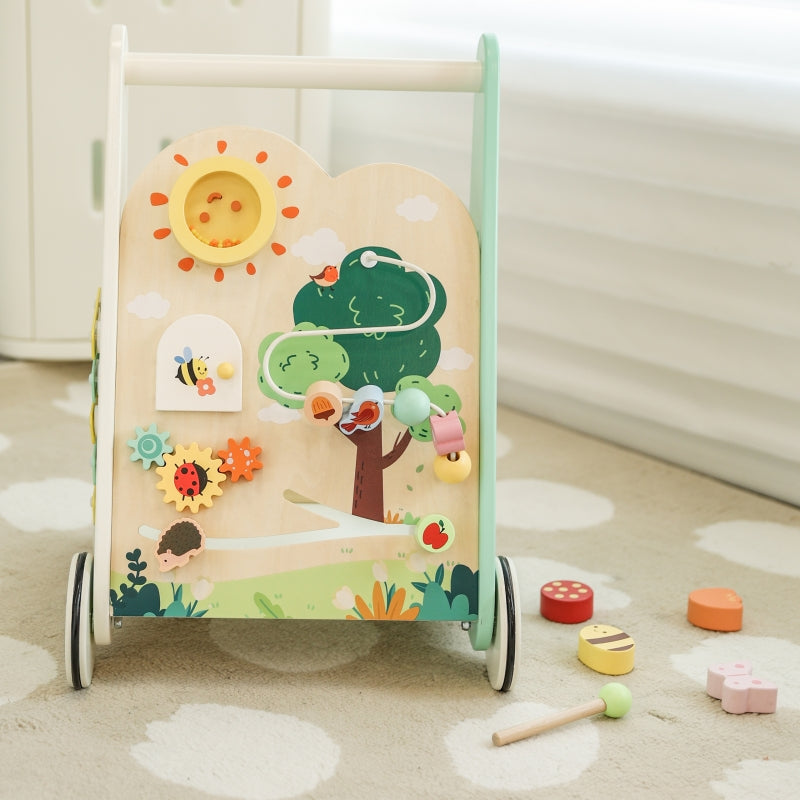 CLASSIC WORLD Houten Multifunctionele Duwwagen 8-in-1