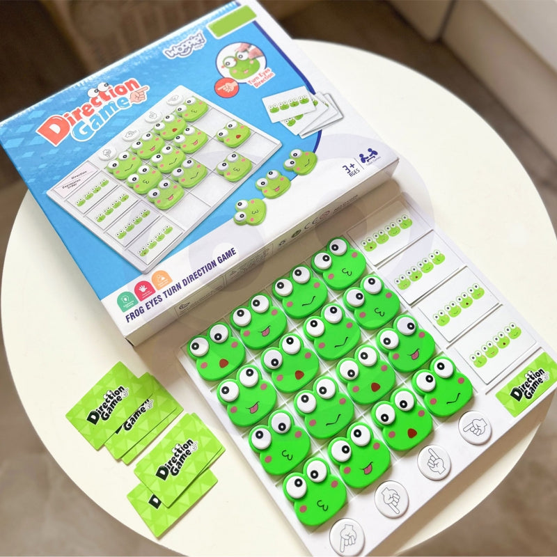 WOOPIE Spel Puzzel Kikkeroogjes spel - Gezichtsuitdrukkingen spel - Vanaf 3 jaar