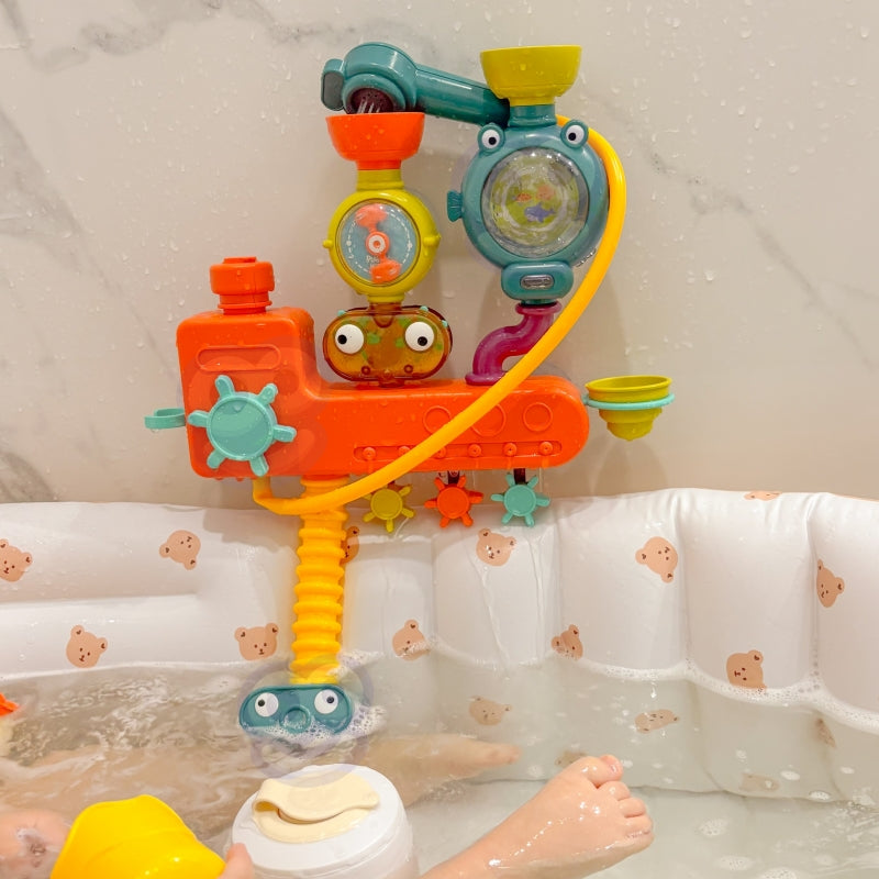 WOOPIE BABY Bad Speelgoed  met Kraan, Douchesproeier, Fontein  & Eend