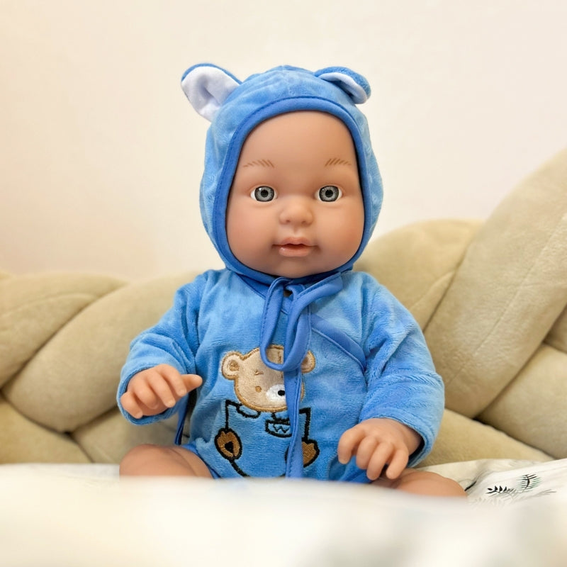 WOOPIE Babypop in Teddybeerpakje 46 cm