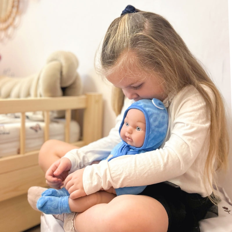 WOOPIE Babypop in Teddybeerpakje 46 cm