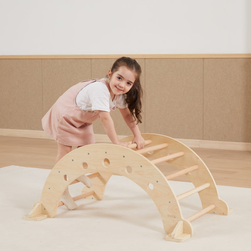 VIGA Houten Schommel, trap, Wipplank Montessori