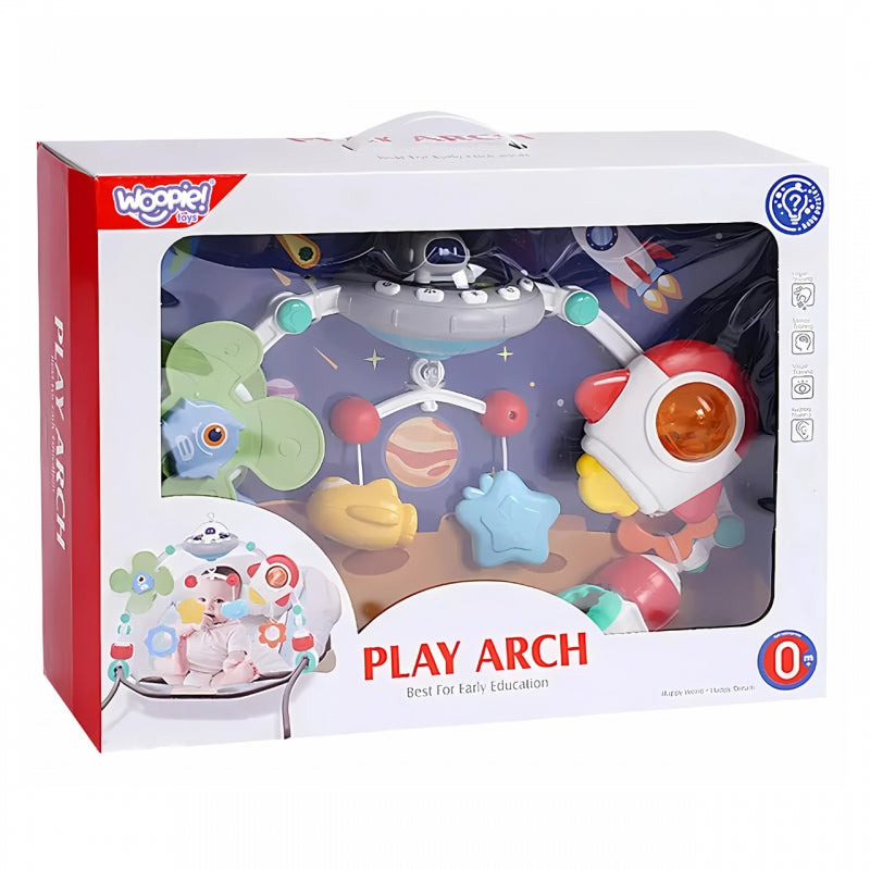 WOOPIE BABY Interactieve Speelboog voor baby kleed met Slaapliedjes