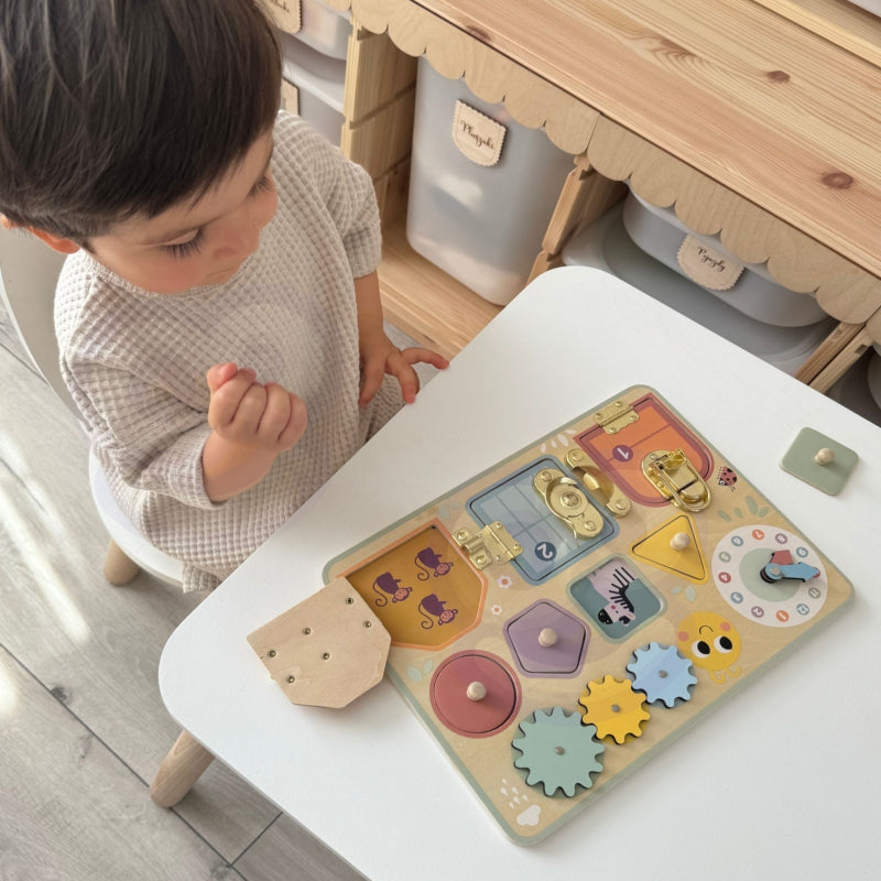 TOOKY TOY Speelgoed Tandwielen bord