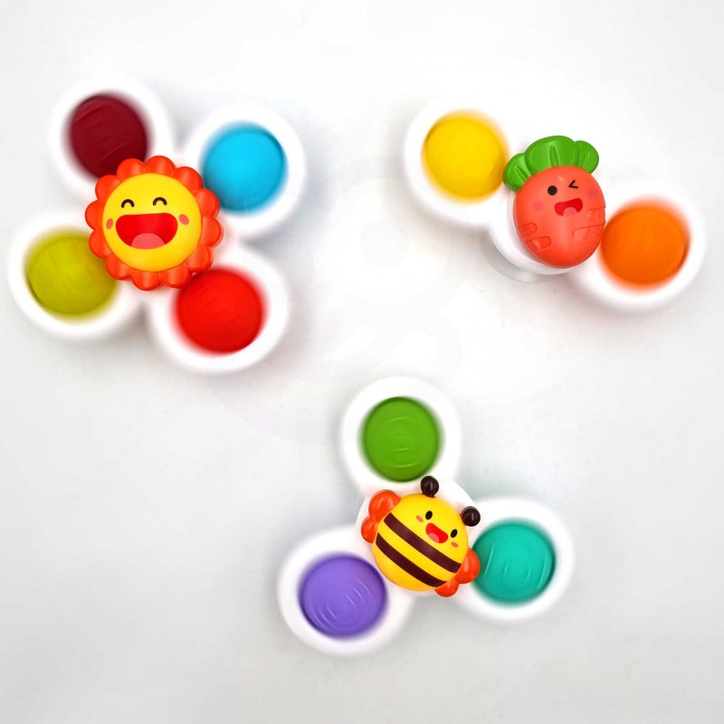 WOOPIE BABY 3-in-1 Fidget Spinner - Sensorisch Speelgoed - Educatief