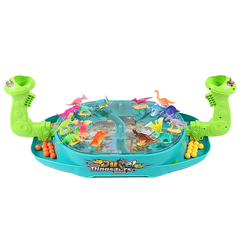 WOOPIE Dinosaurus Gevecht bordspel -  Behendigheidsspel - Schietspel