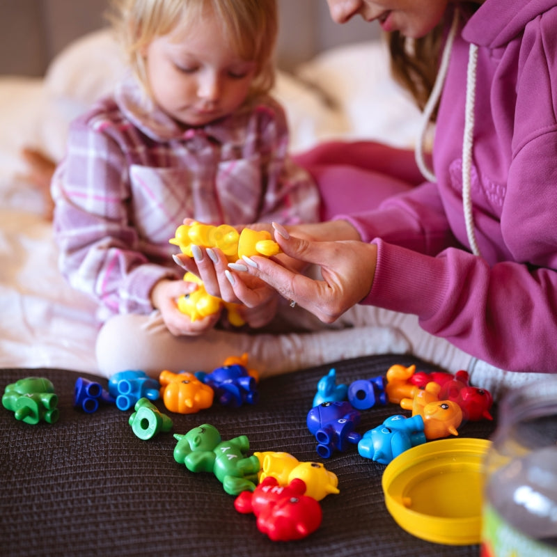 WOOPIE Educatief Eenhoorns Match de Letters set 13 stuks