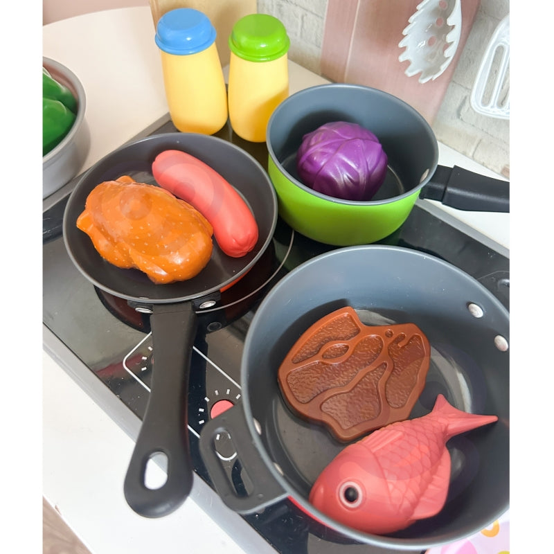 WOOPIE XXL Speelgoed Keuken set - Chef -  Keukentoebehoren en Accessoires – 22 stuks
