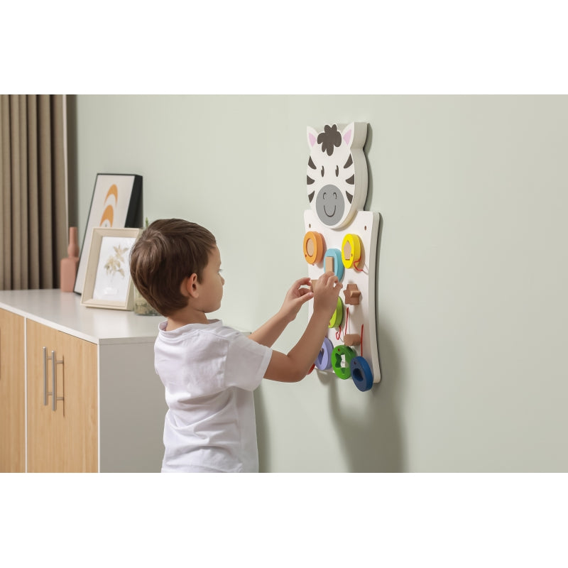 VIGA Houten Zebra Speelbord - FSC Certificaat