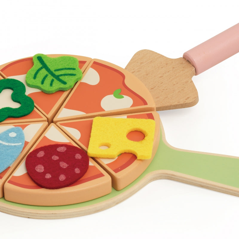CLASSIC WORLD Houten Speelgoed Pizzaoven - Oven Pizza 3+ FSC