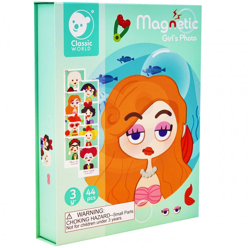 CLASSIC WORLD Magnetische Puzzel Prinsessen – 44 stuks