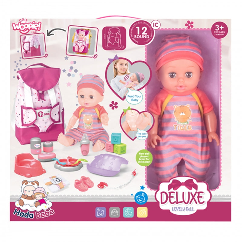 WOOPIE Babysitter Poppenset met Accessoires 19 stuks
