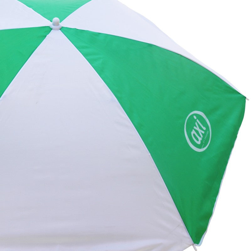 AXI Picknicktafel met Bankje, Parasol en Water-/Zandbakken