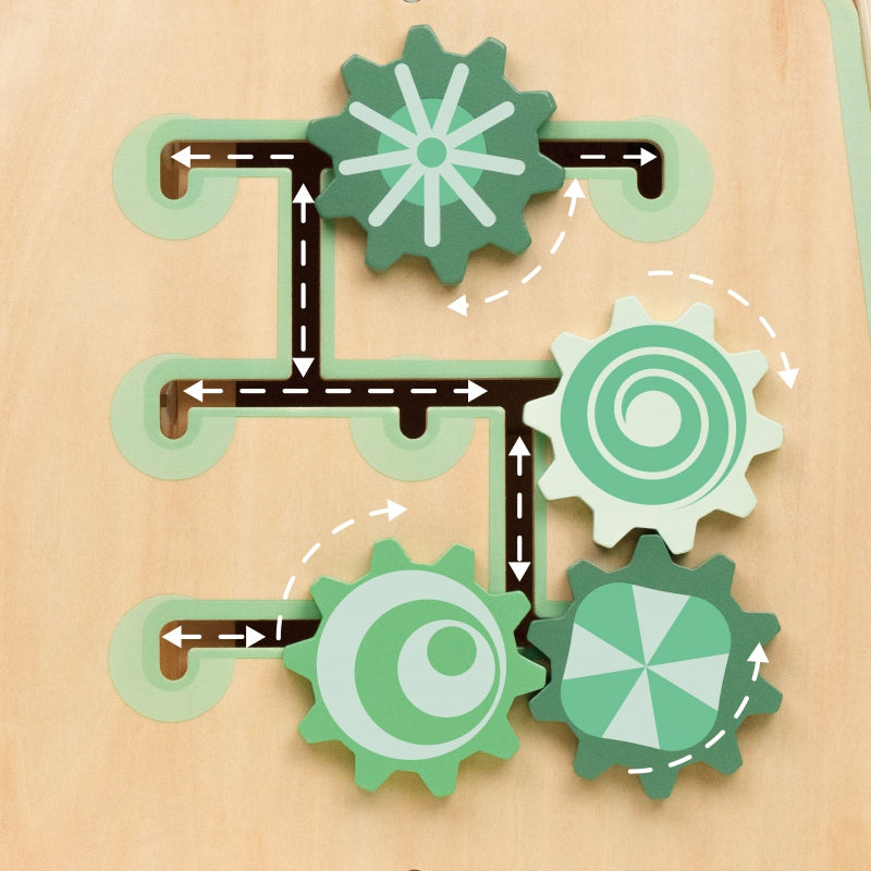 CLASSIC WORLD Houten 6-in-1 educatieve speel kubus