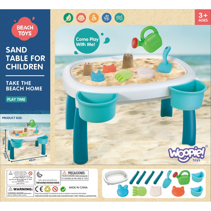 WOOPIE 2-in-1 Watertafel & Zandtafel 7-delig