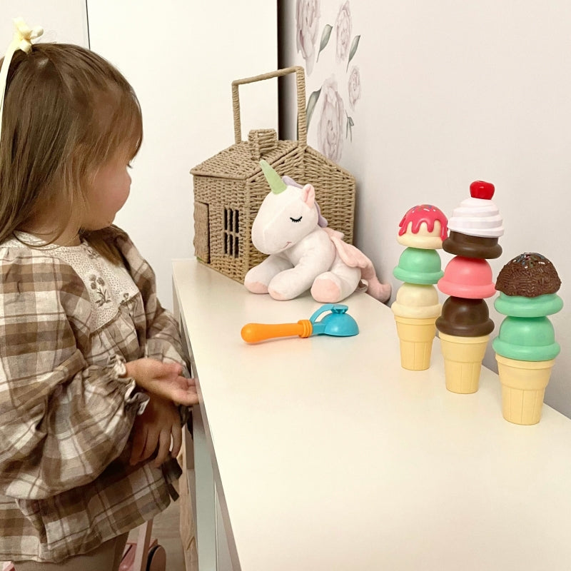 WOOPIE Speelgoed IJsmaker, IJssalon Puzzel 15 stuks