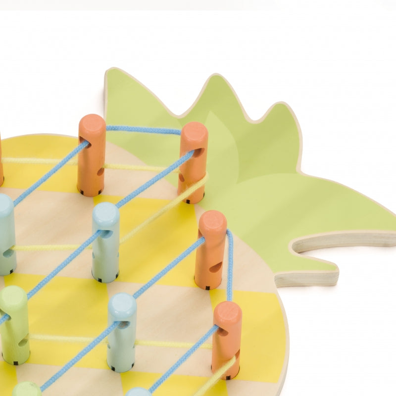 CLASSIC WORLD Houten Ananas pennen - 21 stuks