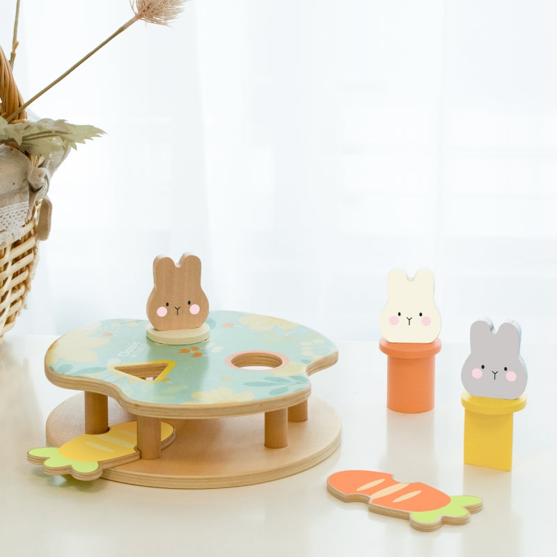 CLASSIC WORLD Houten Springkonijnenspel