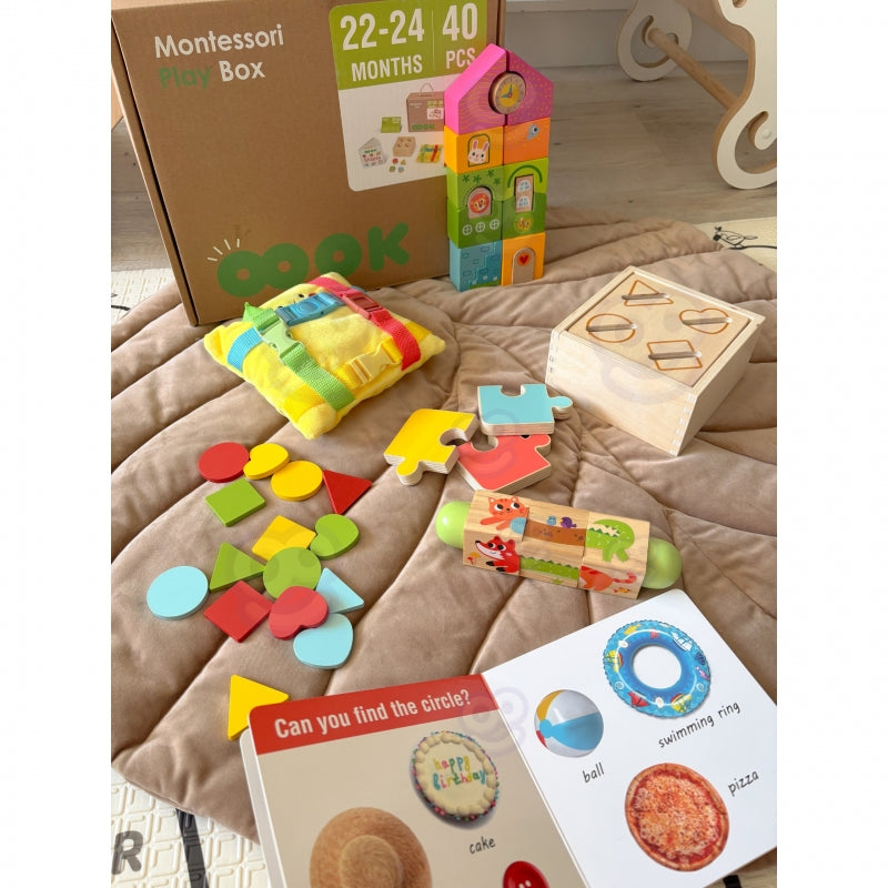 TOOKY TOY Baby/Peuter Speelbox 7-in-1 voor 22-24 Maanden XXL