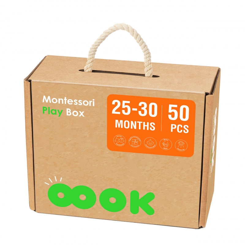 TOOKY TOY Speelgoed Box voor 25-30 Maanden - XXL