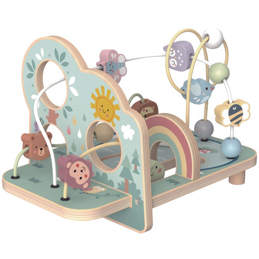 TOOKY TOY Houten Motoriekspel voor Baby's Bosdoolhof